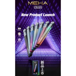 魅嗨 MEHA 五代主機｜電子煙・原裝正品・3檔功率・童鎖功能・台灣現貨速購