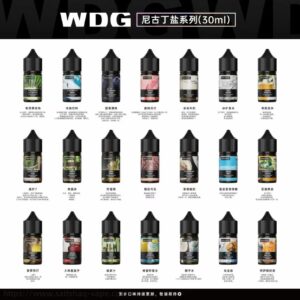 【台灣現貨】WDG 煙油 美國品牌 特色口味 30ml 小煙油推薦 原裝正品 丁鹽系列